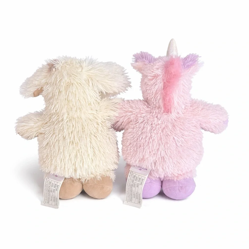 Warmies Dog & Unicorn Microwaveable Plush Set 9”